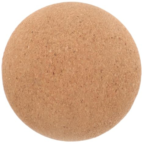 TOYANDONA Kork-massageball Für Muskelentspannung Yoga Massieren Von Nacken Und Rücken Formstabiler Fitness-rollball Für Massagegeräte Und Übungen