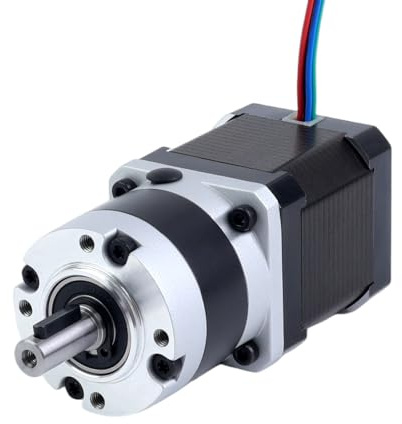 STEPPERONLINE Nema 17 Getriebe Schrittmotor L=40mm 10:1 Planetengetriebe | MG Serie
