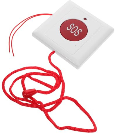 Operitacx Pulsante Emergenza Parete Per Anziani e Ragazzo Ragazza Ragazza Strumento Assistenza Pulsante Per Anziani Dispositivo Assistenza Per Sicurezza Domestica e Viaggio