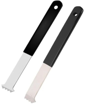 Wodsty Strumento per la rimozione di mattoni da pavimentazione con raschietto a doppio giunto e manico in gomma antiscivolo, struttura in acciaio zincato di lunga durata per giardino, terrazza