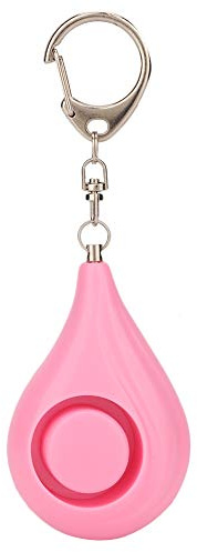 Akozon Sirenen Safesound Personal Alarm, 125-dB Persönlicher Alarm Taschenalarm,Elder Sicherheitsalarm Multifunktionaler Personal Security Alarm Elder Women Notfallschutzalarm mit LED-Licht(Rosa)