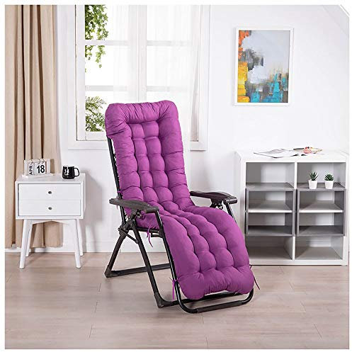 YLXD 170 * 53 * 8cm Auflage für Sonnenliege, Liegestuhl Stuhlkissen,Lounge Sessel Kissen Für Liegen Im Innen- Oder Außenbereich Klappbar, Für Terassen Oder Den Garten(Enthält Keine Stühle)