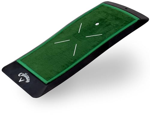 Callaway Alfombrilla de Golf de 1 x 2 pies para Golpear Zona de Golpe - Alfombrilla de Golf Duradera para tu Patio Trasero, Verde