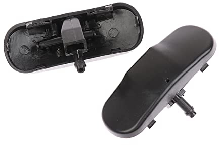 CORGLI ScheibenwischerwaschdüSe für Touran 2003-2014, 2Stück Auto Frontscheibenreiniger Wassersprühdüse Jet