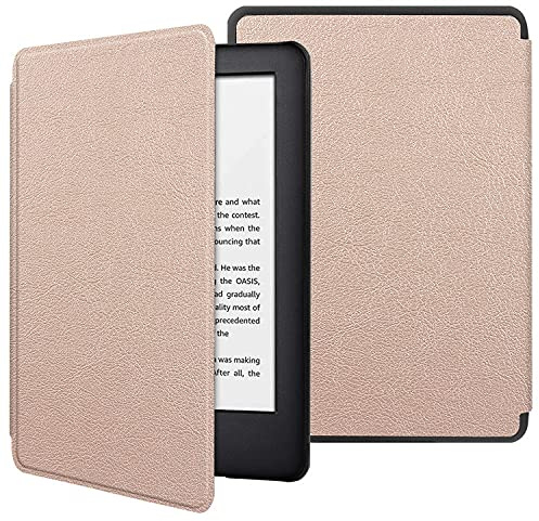 NAWVNMI Hülle Für Kindle Schutzhülle Für Kindle Voyage 2014, Veröffentlicht Für E-Book-Reader, Pu-Leder, Schlanke Schutzhülle Für Kindle Voyage, Modell Nr. Nm460Gz, Einfarbig, Smart