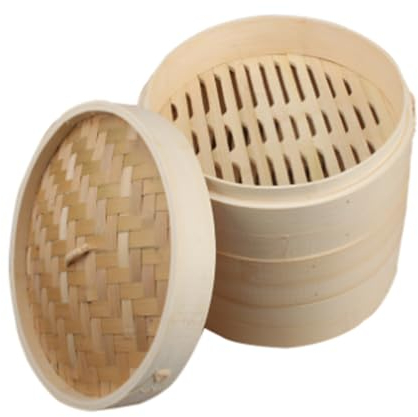 Tutoy Xiaolongbao Steamed bamboo buns Steamed bamboo lattice Bamboo woven cage drawer Commercial small steamed steamer Steamed bamboo steamer