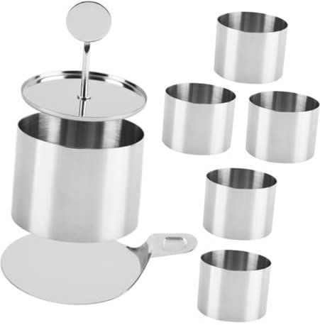 OFFSCH Edelstahl-tortenring Für Mousse-Kuchen Glatte Oberfläche Vielseitige Backform Runde Ringform Für Gebäck