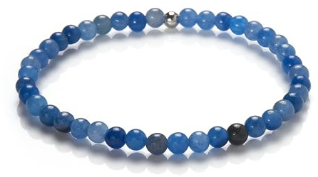 Armband - Edelstein-Armband - Kugel-Armband 4mm - Perlenarmband