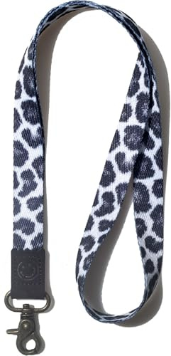 DQL schlüsselanhänger lang, schlüsselband fur Damen, Neck Lanyard Keychain Holder for Men and Women - Cool Lanyards for Keys Wallet and ID Badge Holder