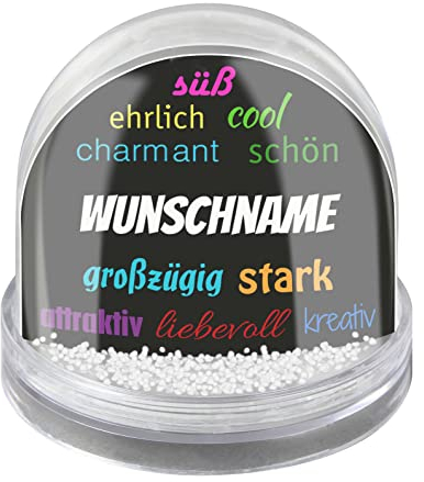 printplanet® - Schneekugel mit eigenem Foto gestalten