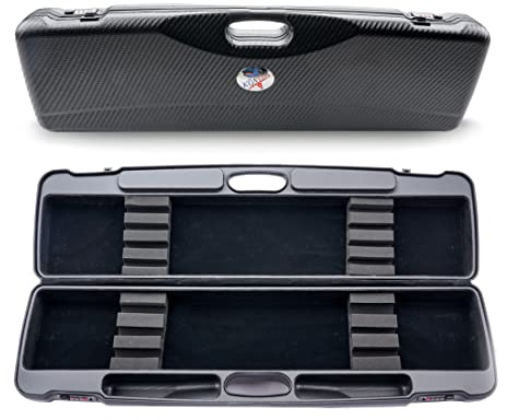 KONLLEN Billardkoffer Große Kapazität 3 Hintern 4 Wellen Passwortbox Hard Pool Queue Tragbares Zubehör (KL Box-Carbon Fiber)