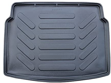 Trimak Passgenau 3D Untere Kofferraumwanne Kompatibel mit Hyundai i30 3 Gen Untere ab 2017 Kofferraummatte Schutzmatte Auto Zubehör Antirutschmatte Kantenschutz TPE Gummi Dauerhaft Schwarz