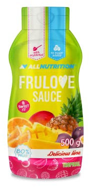 ALLNUTRITION Sweet Sauce - Sauce pour Desserts - Sirops Hypocaloriques - Dessert Nutritionnel - Faible en Calories - Collations Saines - 500 ml - Tropical