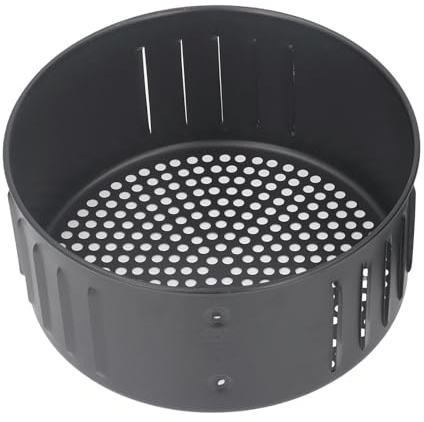 Cestello di Ricambio per Friggitrice Ad Aria, Scolapiatti Riutilizzabile in Acciaio Antiaderente da 2,6 Litri Accessori per Friggitrice Universale per Friggere Cottura