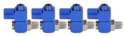 Connecteur de Tuyau D'air Pivotant à 360 °, 1 ou 4 Pouces NPT, Adaptateur D'Outil Pneumatique Rotatif 150PSI pour Meuleuses, Ponceuses, Outil de Colle, Perceuses