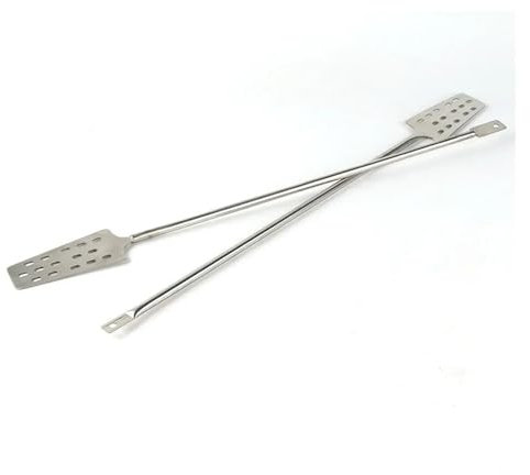 Kunststoff Maischepaddel 62 cm Edelstahl/Kunststoff Wein Maischebottich Mischen Rührer Paddel Homebrew mit 15 Löcher Home Küche Bar Bier Wein brauen Werkzeuge Braupaddel