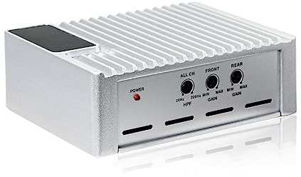 SMTYXS Amplificateur de Voiture Puissant 4 canaux Audio de Voiture Caisson de Basses en Alliage d'aluminium véhicule ampli stéréo