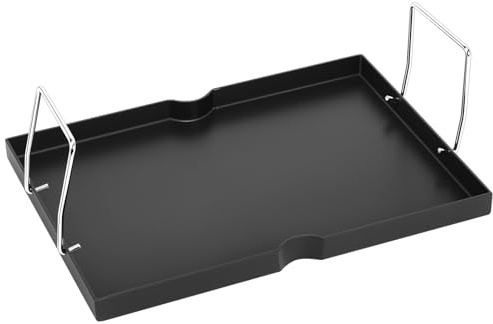 GFTIME Antihaft Grillplatte 44 × 31,5 × 3cm für Enders Urban II & Explorer II, Gusseisen Grillplatte mit Antihaftbeschichtung, Volle Grillfläche, Grill Zubehör 1 Stück