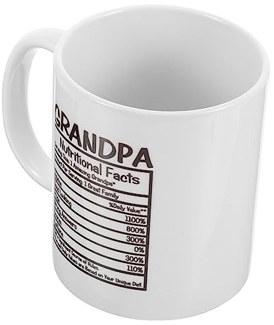 Cabilock Taza de Cerámica con Asa para Café y Té Capacidad Grande Superficie Lisa Antiresiduos para Bebidas Calientes Regalo Práctico para Abuelas Cumpleaños y Día Madre