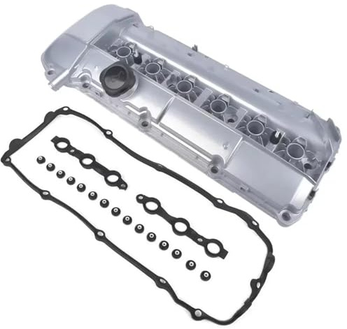 Ventildeckeldichtung Autoteile Aluminium M54 Motorventildeckel Mit Dichtung Für 325i E46 520i 525i 530i E39 E60 730i E66 X3 X5 OEM 11127512839 Ventil Abdeckdichtung
