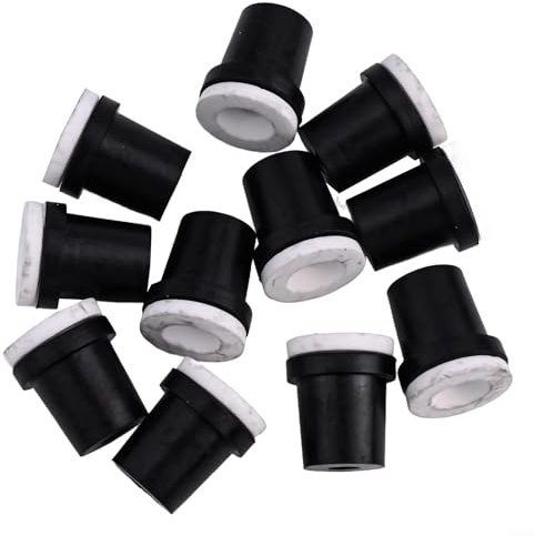 10 ugelli per sabbiatrice, diametro 23 5 mm, per serbatoi di sabbiatura da 5 galloni, dotati di struttura in plastica e ceramica (3,5 mm)