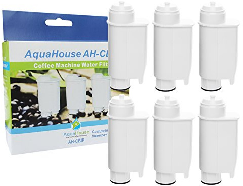 AquaHouse 6X AH-CBIP Compatible pour Philips Saeco CA6702/00 CA6706/48 Cartouche de Filtre à Eau Compatible pour Gaggia Machine à café