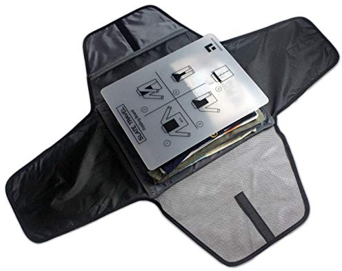 Slate Travel Garment Folder - 17 Packing Folder - Wrinkle Free Luggage Organizer