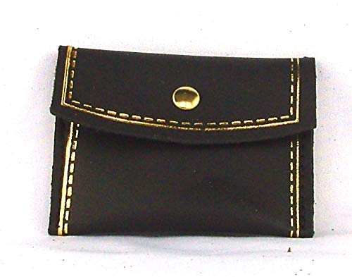 Adriatica Pelletteria Zeitschriftensammler mit Messingösen, Profil aus Gold, 8,5 x 6 cm, Schwarz, 20 Stück