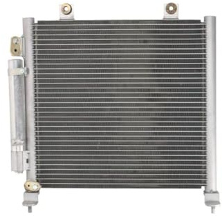 THERMOTEC KTT110528 Klimakondensator Klimaanlage Auto mit Trockner Kompatibel mit OPEL AGILA A H00 4700165 4705465 9203541