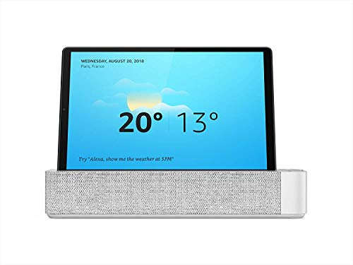 Lenovo Smart Tab M10 Plus, Display 10.3 Full HD, Smart Dock Alexa, WI-FI, RAM 4GB, Memoria 128GB, Tablet Android Pie, Platinum Grey