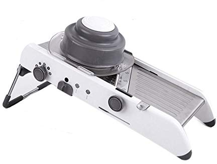 WPHH Mandolina Rebanador De Verdura Manual Cortadora De Verduras Profesional Rallador con Ajustable 304 Cuchillas De Acero Inoxidable De Cocina Herramienta