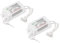 PATIKIL 4x2x1 Electrónico Balastro, 2 Paquete 220 V AC 22/40 Vatios Anillo Fluorescente Lámpara Universal Balastro Tubo Instantáneo Arranque, Plateado Tono