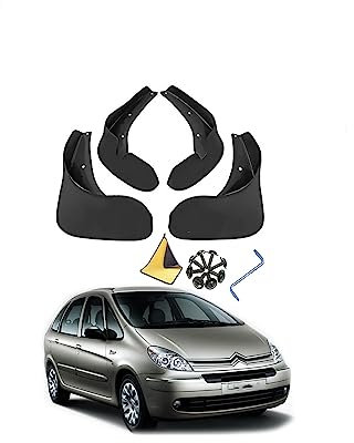 SaVgu Parafango, for C-itroën Picasso 2007-2014 Paraspruzzi Anteriori e Posteriori Personalizzati modellati Paraspruzzi Paraspruzzi Kit 4 Pezzi Accessori Auto