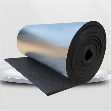 Tappetino Isolante Per Parasole Sul Tetto,Isolante Termico Pannello Riflettente Termosifoni,Anti-Uv Stuoia Fonoassorbente Cotone Isolante In Foglio Di Alluminio ( Color : 15MM(THK) , Size : 3m² )