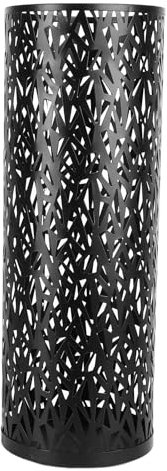 Portaombrelli in Metallo Portaombrelli Portaombrelli da Terra Portaombrelli per Corridoio Ingresso Home Hotel Office (BLACK)