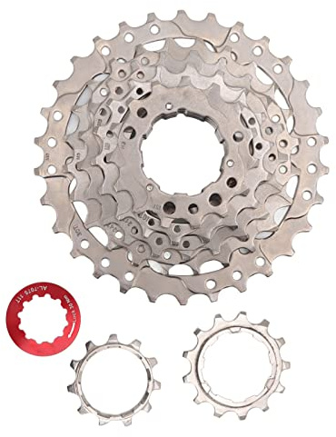 ANKROYU 7-Gang Fahrrad Kassette, 11-30T Ersatz-Fahrrad-Hinterkettenrad, Universal Ersatz Kassetten Hinterrad Freilauf für MTB, MTB-Bike Freewheel