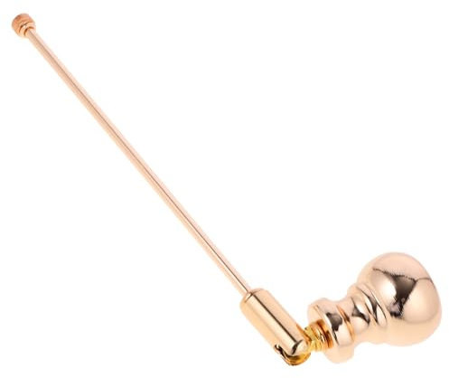 HAWILLOSCH 1pc Vintage Iron Candle Snuffer Handle Elegant Gourd Design for Safely Extinguishing Candle Wicks and Stylish Wick Cover Accessory for Home Decor