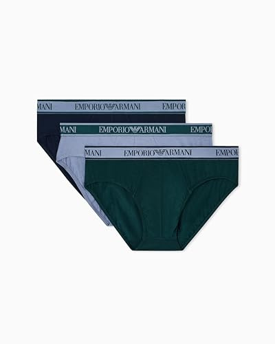Emporio Armani Slip Uomo, Blu, XXL