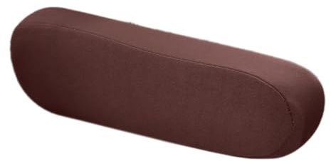 Blausky Lot de 2 housses d'accoudoir de voiture de 34 cm, rembourrées, ajustement universel, housse d'accoudoir de siège de voiture, protège-accoudoirs de rechange en tissu élastique, couleur café