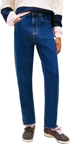 Tommy Jeans Mom Jean Uh TPR Ai4159 Dw0dw22446 - Ajustado Mujer
