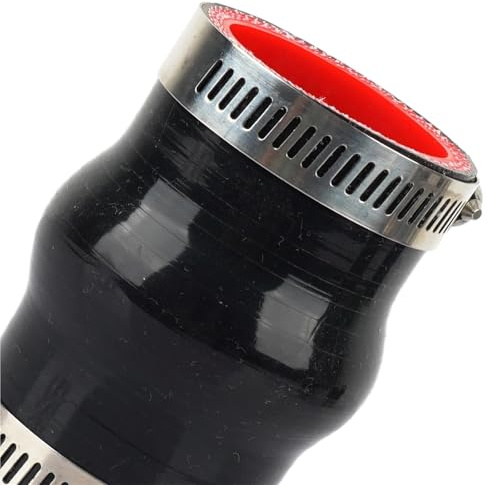 JKELPV Manguito Turbo Manguera de Silicona para Entrada de Aire Recta de Alta presión para radiador de Agua. Manguera Gasolina(ID38MM 1.50inch)