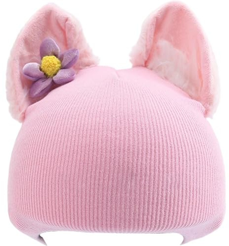 Casiler Graziosa Copertura per Casco Sci con Orecchie Gatto, Scaldatesta Unisex per Sci, Bici, Sport all'Aria Aperta