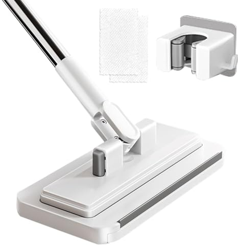 Fácil Limpieza | Herramienta de Limpieza con de Clip para Uso en seco y húmedo | fregona y Clip – para Suelos laminados de parquet en la Cocina y en el baño