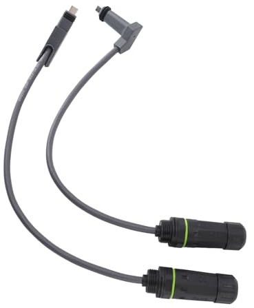 Eujgoov Adaptateur SPX Prise vers RJ45, Câble étanche IP68, Vitesse 1200 Mbps, Paquet de 2 pour Routeur d'antenne Parabolique Gen 2, Utilisation Intérieure et Extérieure