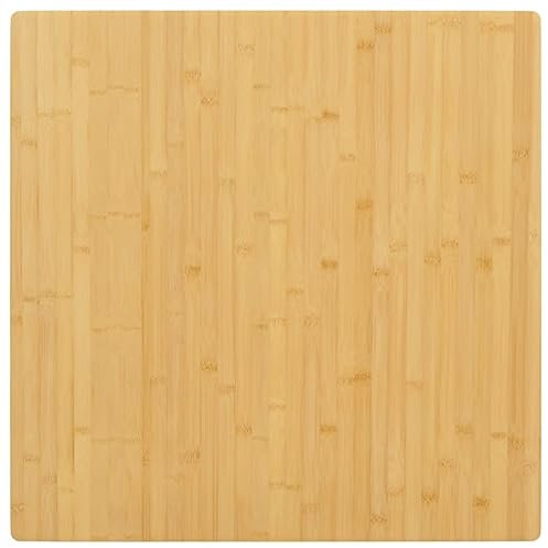 Camerina Tischplatte 90x90x4 cm Bambus Waschtischplatte Konsolentische FüRs Wohnzimmer Stehschreibtisch