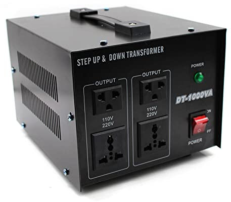 Trasformatore di tensione da 1000 W, 110 V, 220 V, convertitore up/down step, adattatore da viaggio per tutti i dispositivi elettronici ed elettrici