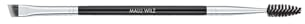 Malu Wilz Eyebrow Brush - Augenbrauen Pinsel, Make up Pinsel, Wunderschön geformte Augenbrauen für das perfekte Augen Make-up, Geeignet für Puder & Gel