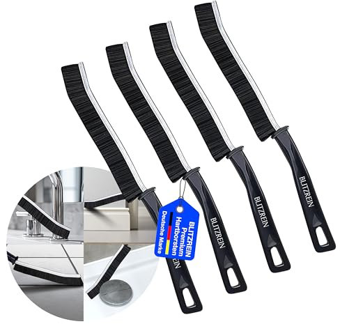 4X Fugenbürste - Küchenhelfer & Küchenorganizer - Reinigungsbürste Fugenreiniger Haushaltshelfer,Bürsten Cleaning Fugen Clean Fugenbürste Bad