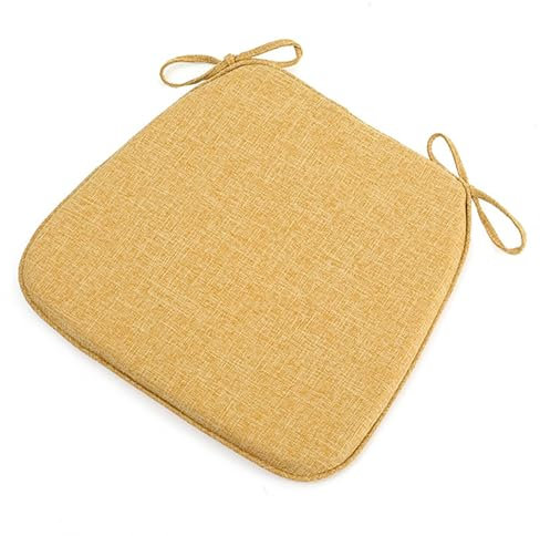 Brigtviee Sitzpolster Stuhl 4/2/1 Er Set, U-FöRmige Kissen FüR StüHle,Stuhlkissen rutschfest, 45x42cm,Waschbar Halbrund Kissen Mit Abnehmbarem Bezug FüR StüHle Im BüRo Outdoor Indoor,G,2 PCS