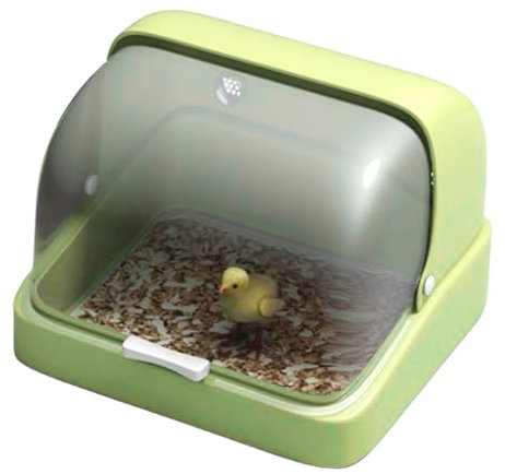 Nichoir visuel pour poussins, nichoir visuel, coussin chauffant à 3 températures, fournitures d'habitat de volaille pour bébés, perroquets, canetons